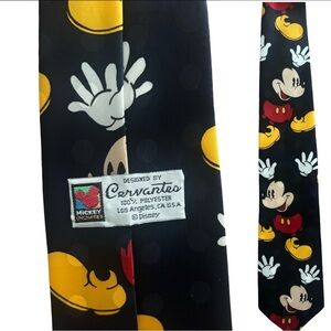Vintage Cervantes 90s Disney Mickey Ltd Tie